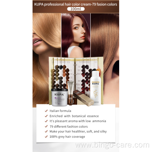 Permanent Hair Dye Color Cream